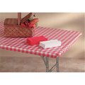 Kwik-Covers Kwik-Covers 48Umpk-Rw 42-48 Inch Umbrella Packaged Kwik-Cover- Red Gingham- Pack of 25 48UMPK-RW